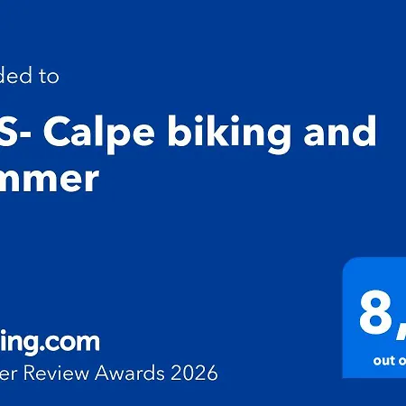 Cbs- Biking And Summer Homestay Calpe